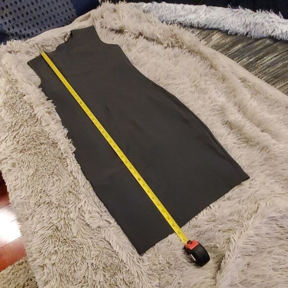 Stunning charcoal gray Vince midi dress size S - Picture 8 of 8